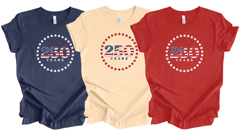 250 Years USA Flag