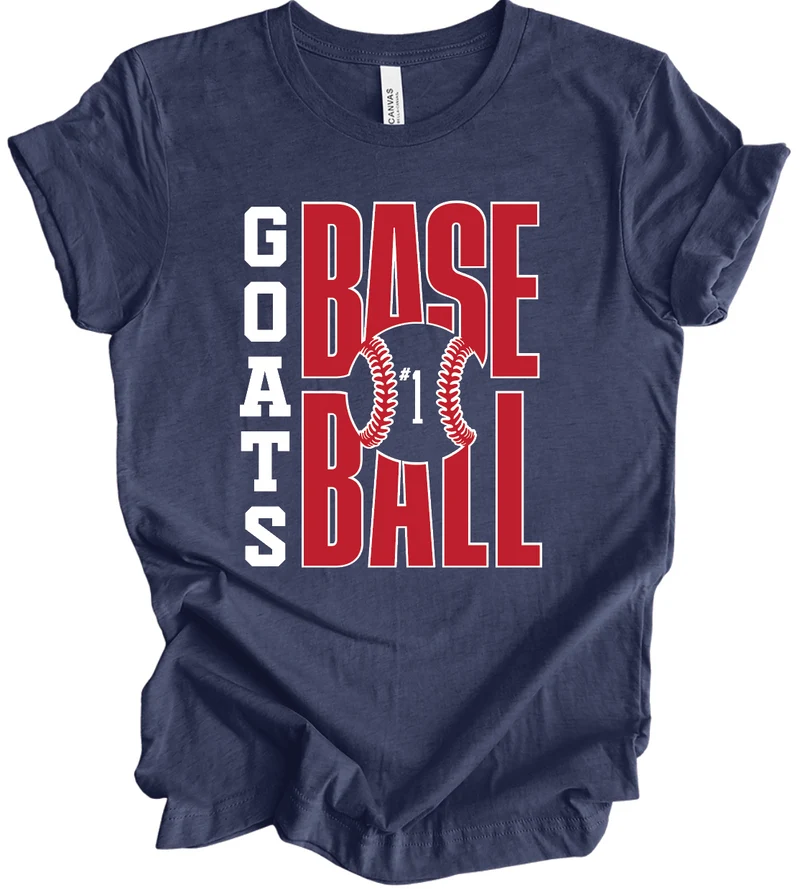Goats Baseball w/ Custom Number