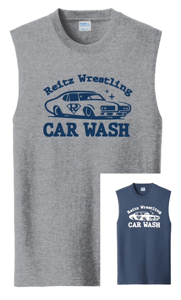 Reitz Wrestling Car Wash Tank - ORDER BY MAY 7!