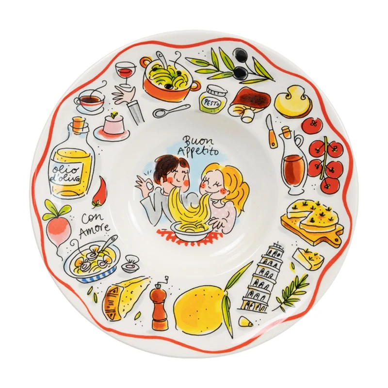 Blond Amsterdam Pasta Bord Buon Appetito - 24 cm