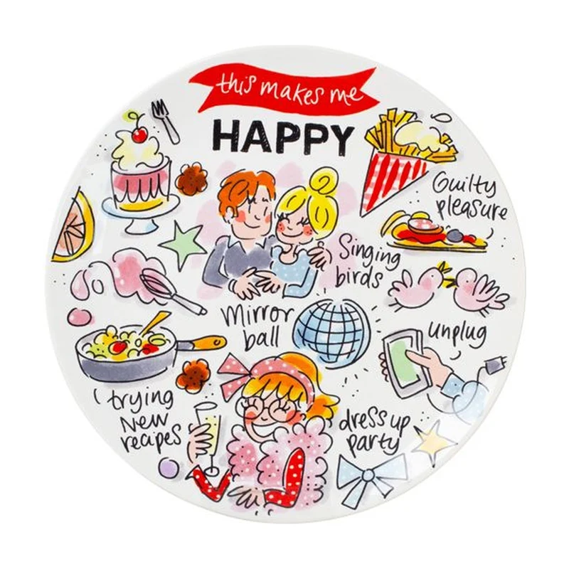 Blond Amsterdam Happy Bord - 18 cm