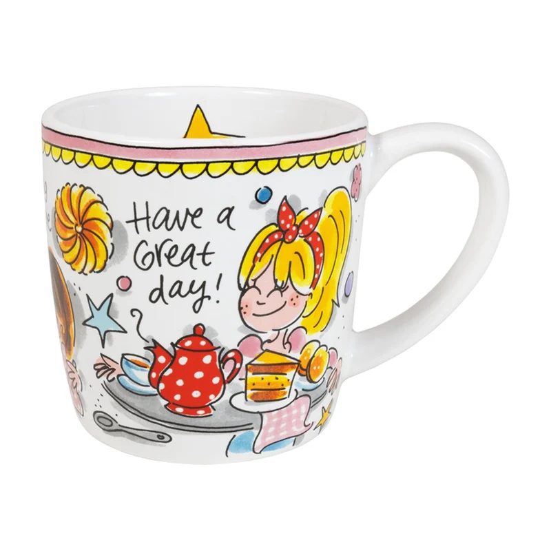 Blond Amsterdam Even Bijkletsen Cappuccino Mok Big Love - 500 ml