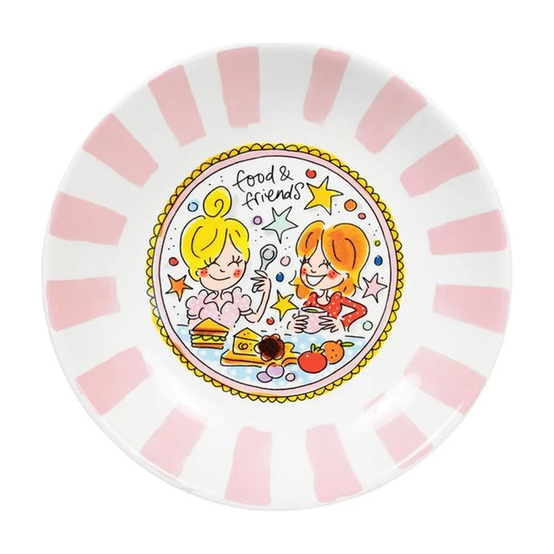 Blond Amsterdam Even Bijkletsen Diep Bord - 23 cm