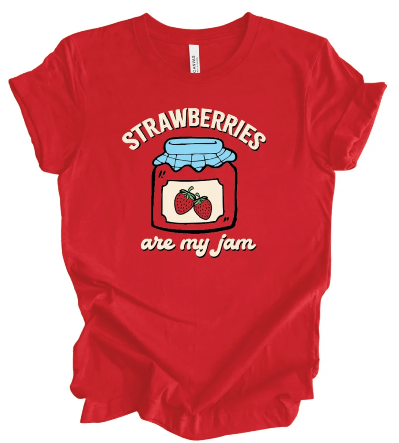 Strawberries are my Jam - IN STOCK