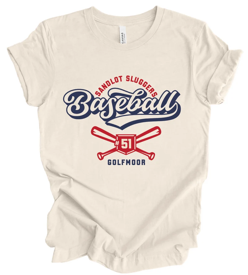 Sandlot Sluggers Baseball 2026 8U w/ Custom Number