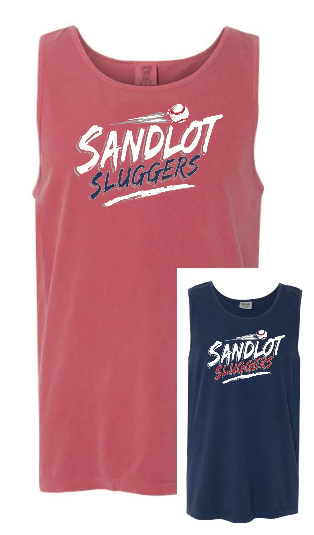Sandlot Sluggers Logo Tank