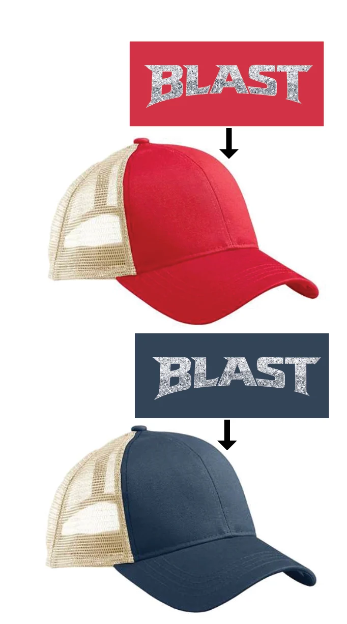 Faux GLITTER Blast - Adult Econscious Brand Trucker Hat