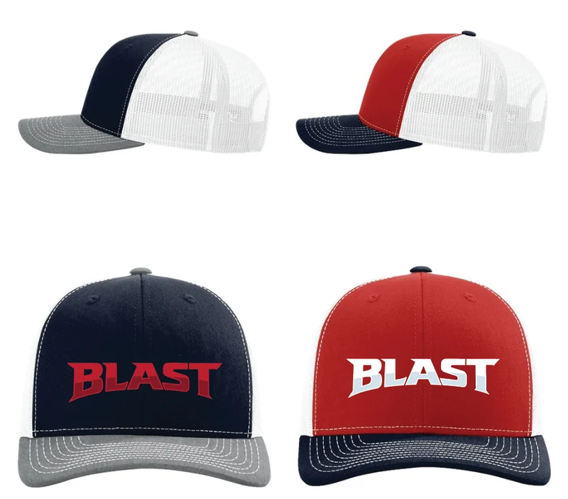 Blast - Adult Richardson Brand Trucker Hat