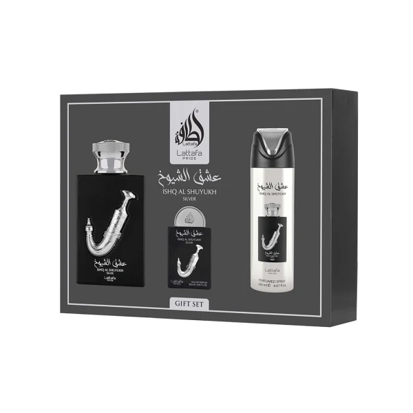 Ishq Al Shuyukh Silver Gift Set