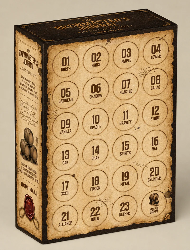 Adventskalender 2026 - The Forgotten Brewer's Journal