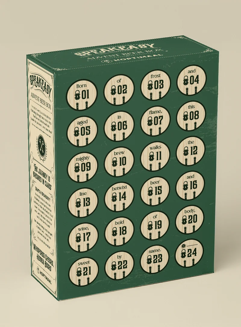 Adventskalender 2026 - Speakeasy