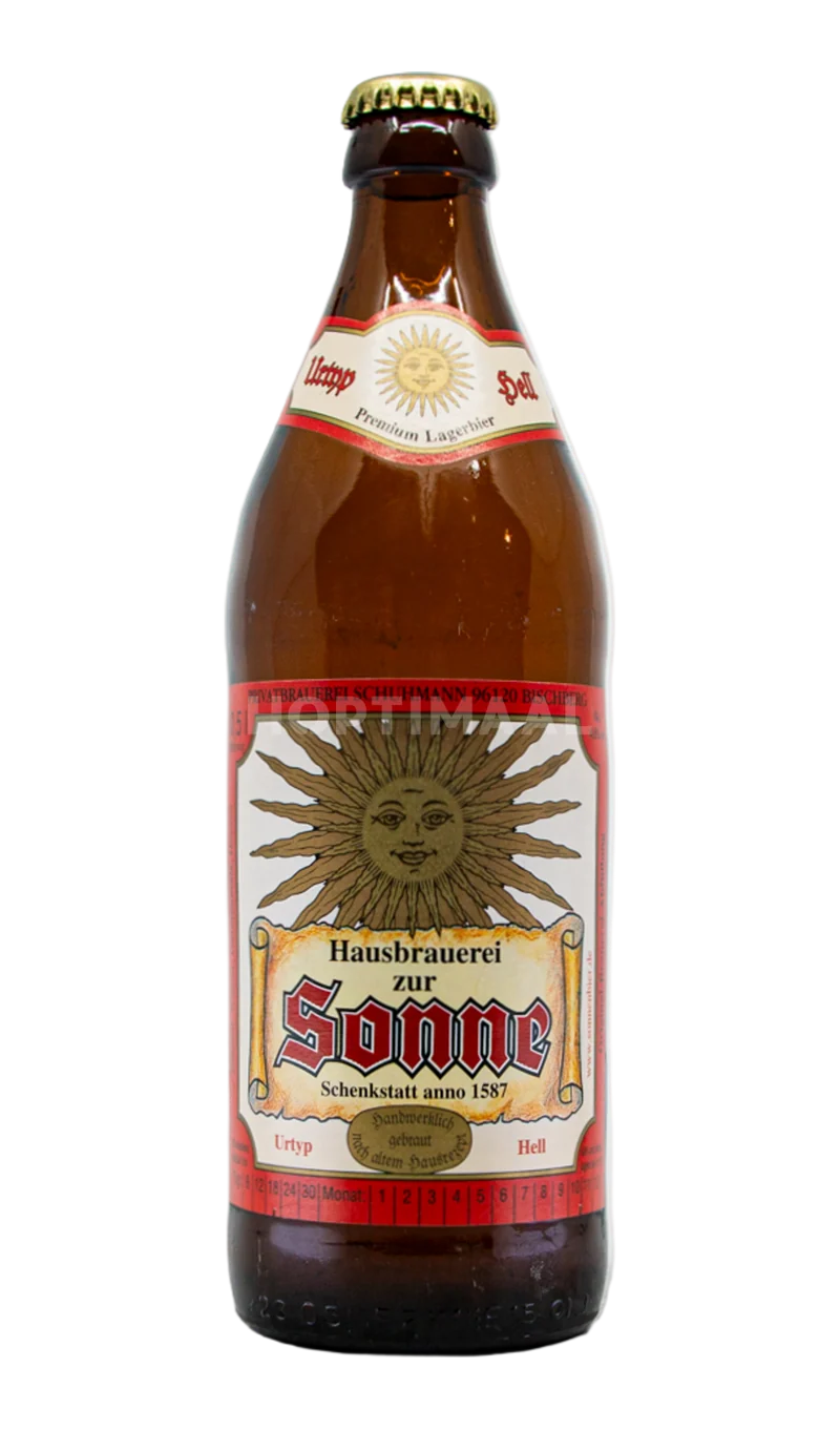 Hausbrauerei zur Sonne Bischberg Urtyp Hell