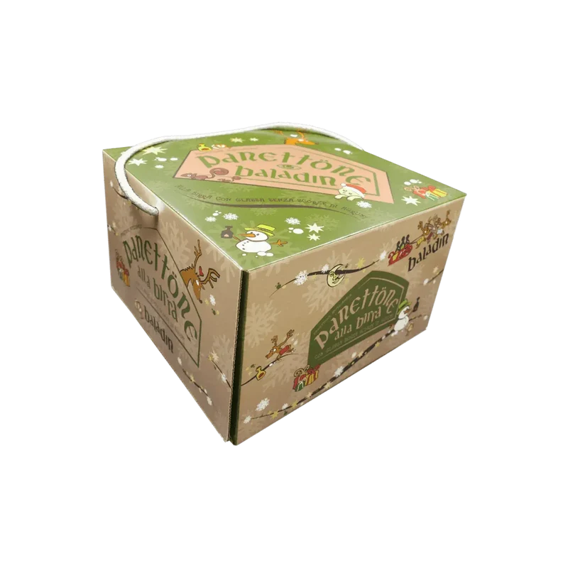 Panettone alla birra senza canditi