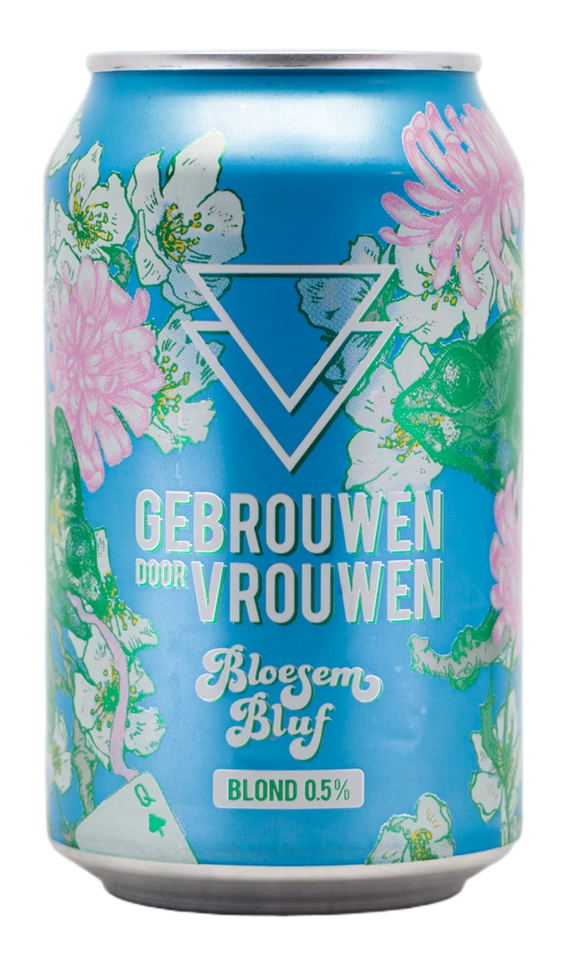 Gebrouwen door Vrouwen Bloesem Bluf 0,5%