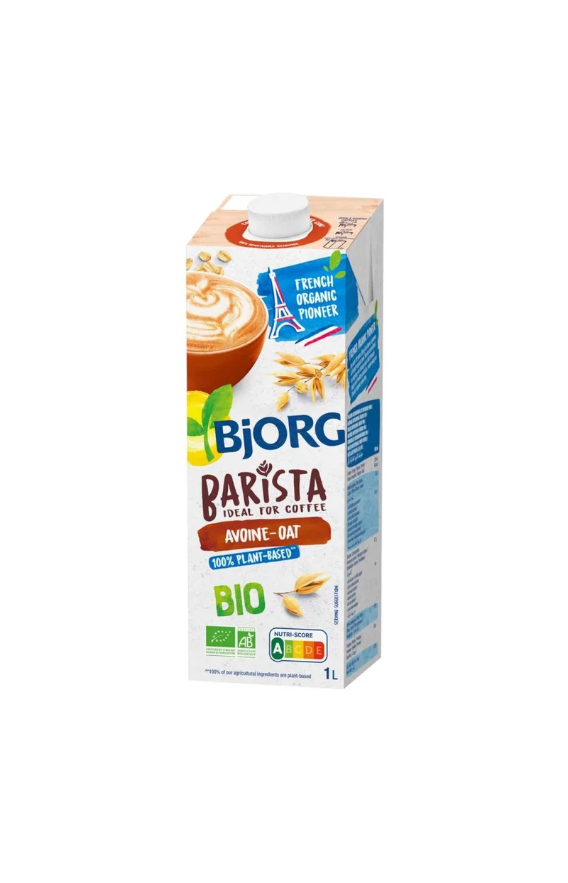 Boissons végétales bio - Barista - Avoine - 6 x 1 L