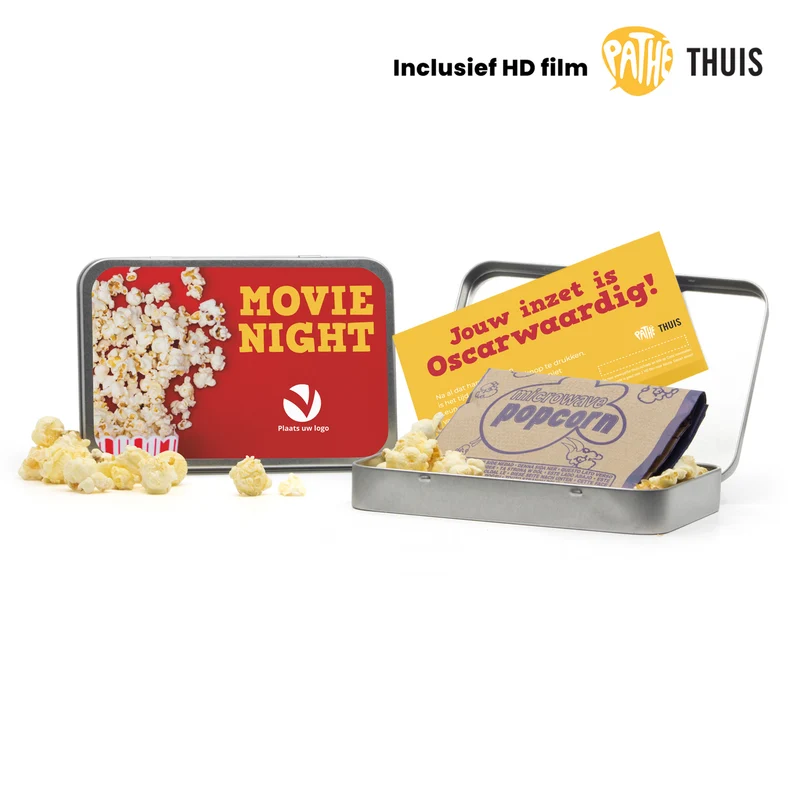 Filmblik met Pathé Thuis code en eigen etiket - Zakelijk