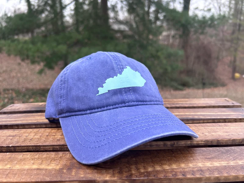 Kentucky Ladies Hat - Light blue on Iris - IN STOCK