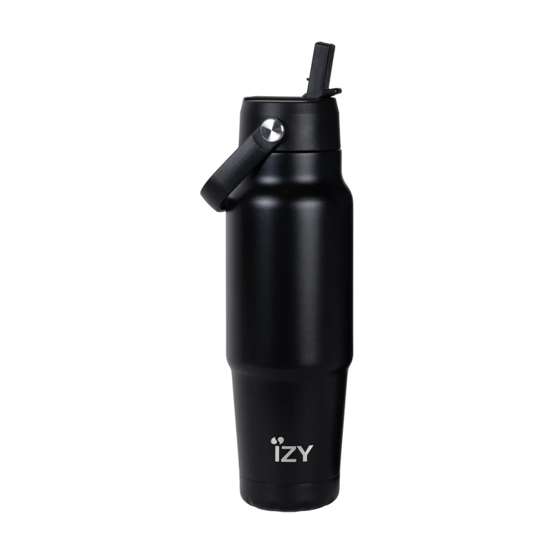 IZY Travel Bottle Original Zwart - 900 ml