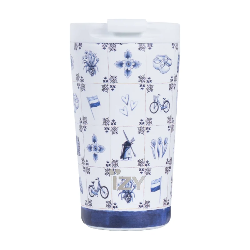 IZY Thermosbeker Dutch Tiles - 350 ml