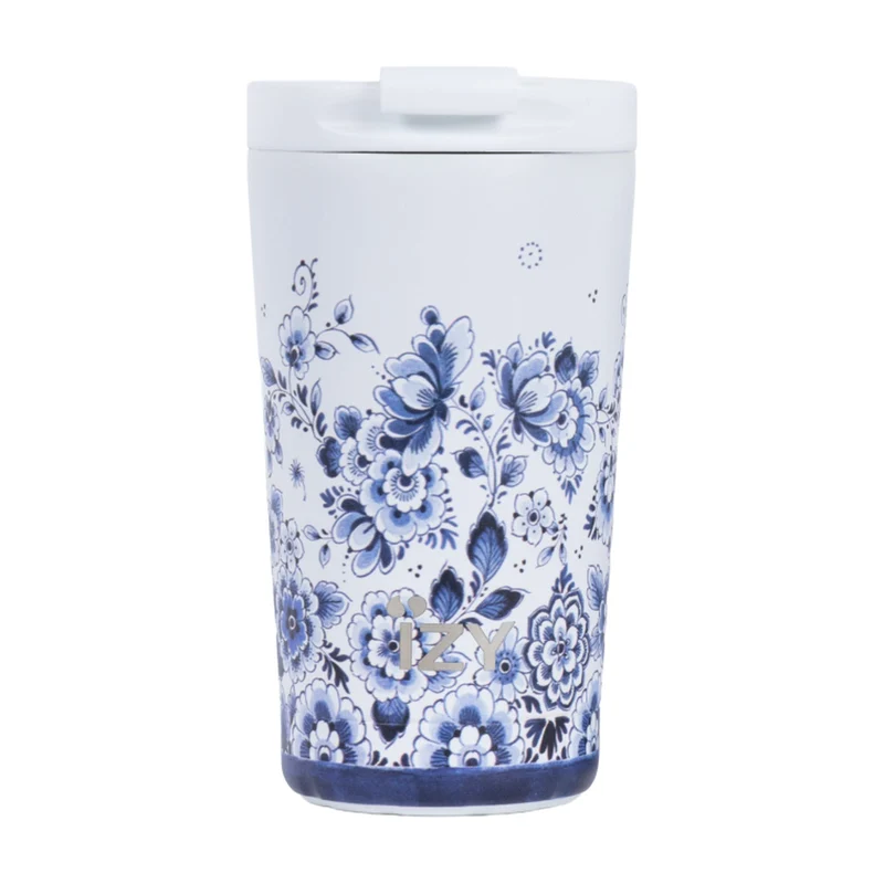 IZY Thermosbeker Flowers - 350 ml