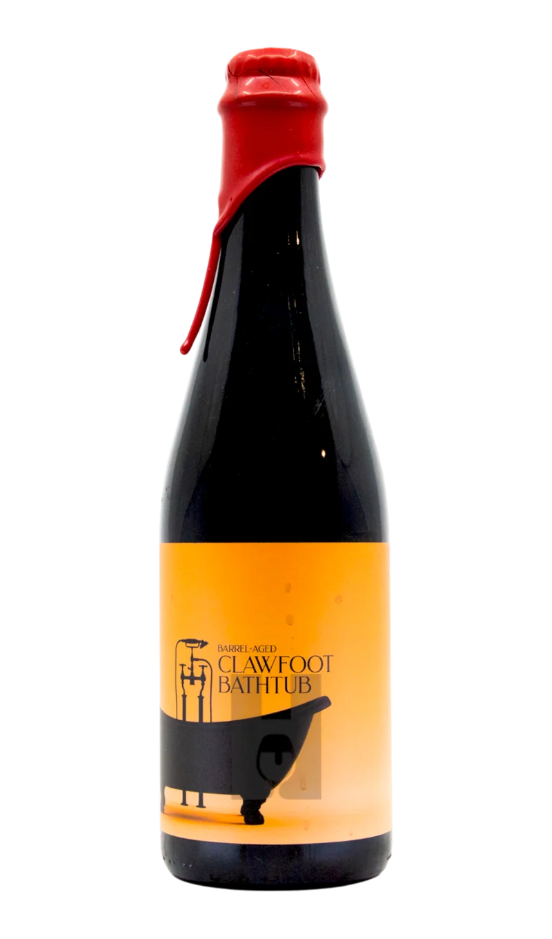 Fifth Frame Barrel-Aged Clawfoot Bathtub (Red Wax)