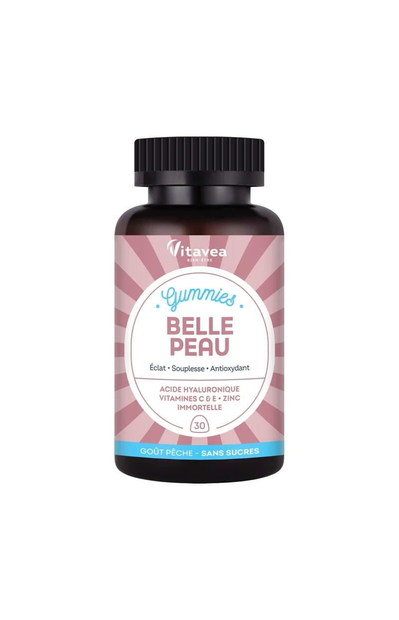 Gummies belle peau - Acide hyaluronique & vitamine C - 3 mois