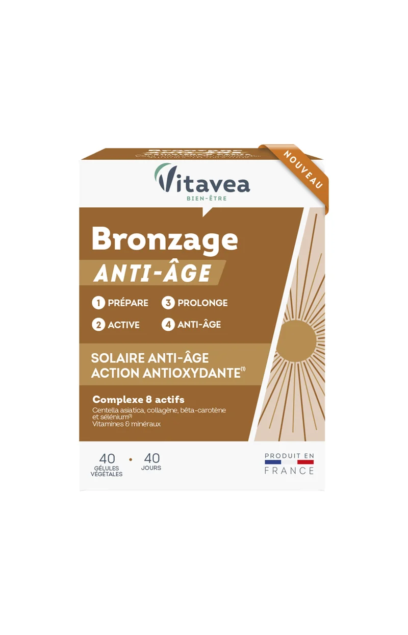 Cure anti-âge & bronzage - Vitamines & minéraux - 4 mois