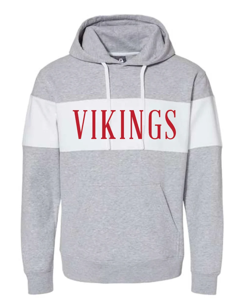 North Posey Vikings Colorblocked Hoodie