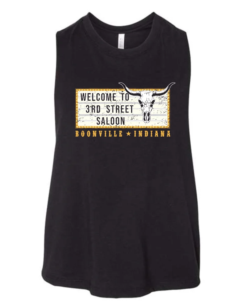 3rd Street Saloon - Cropped Tank