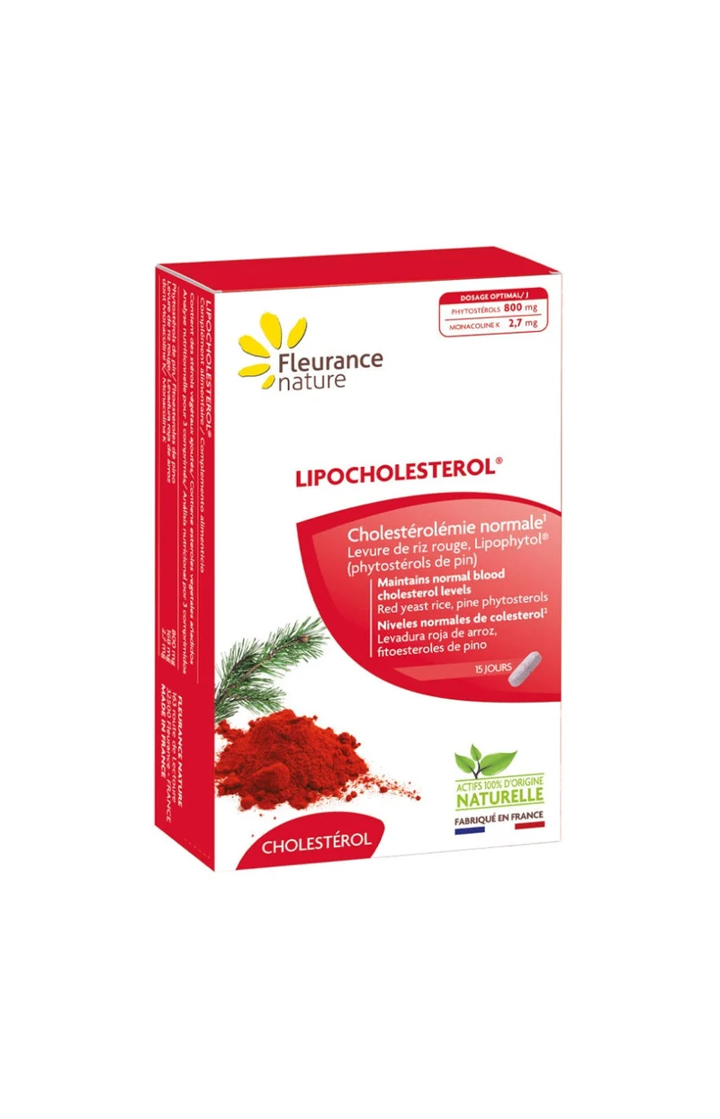 Lipocholestérol - Cholestérolémie normale - 1 mois