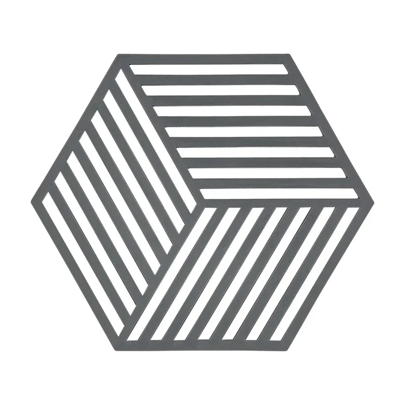Zone Denmark Hexagon Onderzetter - Cool Grey