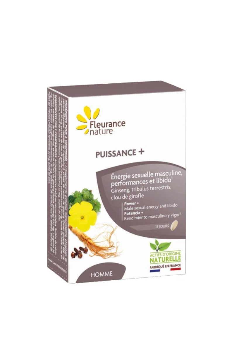 Compléments alimentaires - Energie sexuelle, performances & libido - Homme - 1 mois