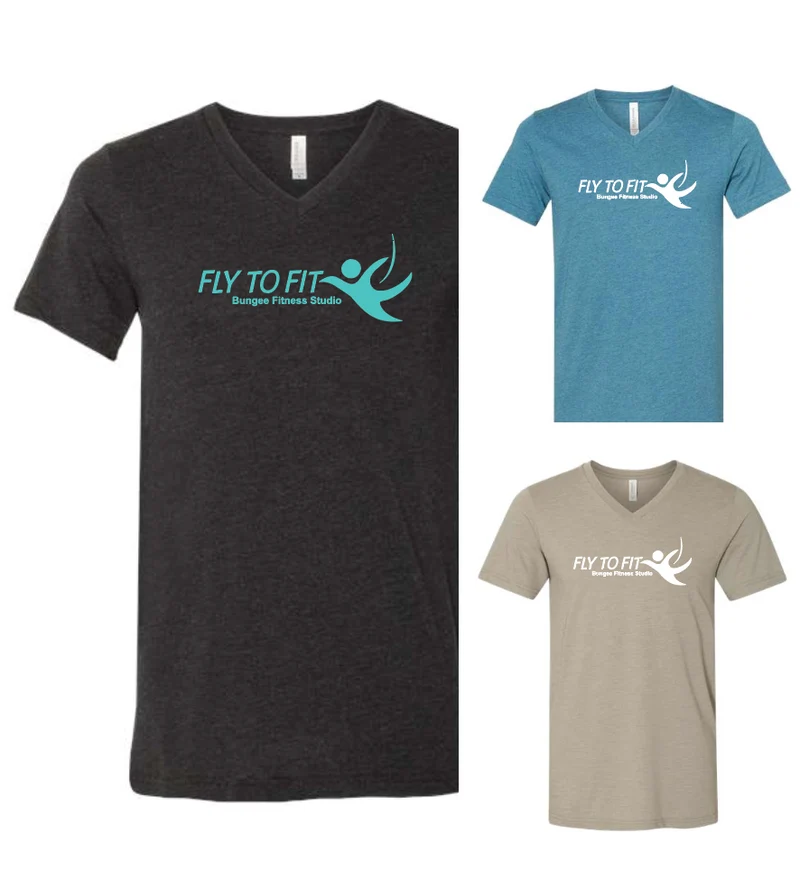 Fly To Fit Staff - Bella+Canvas V-Neck