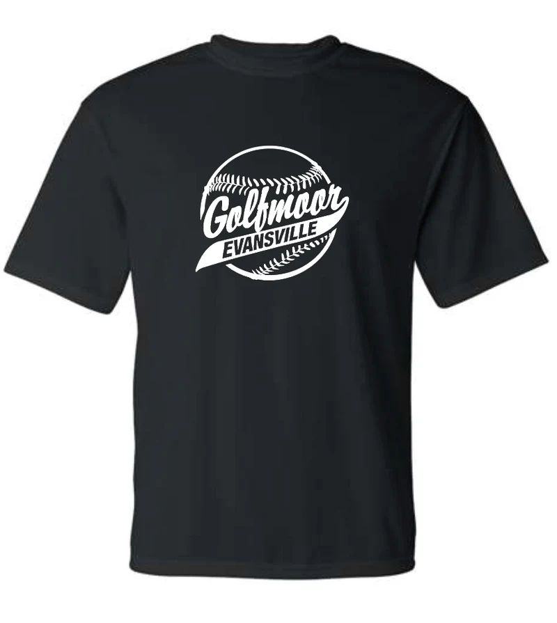 Golfmoor Black Team Spirit Dry-Fit