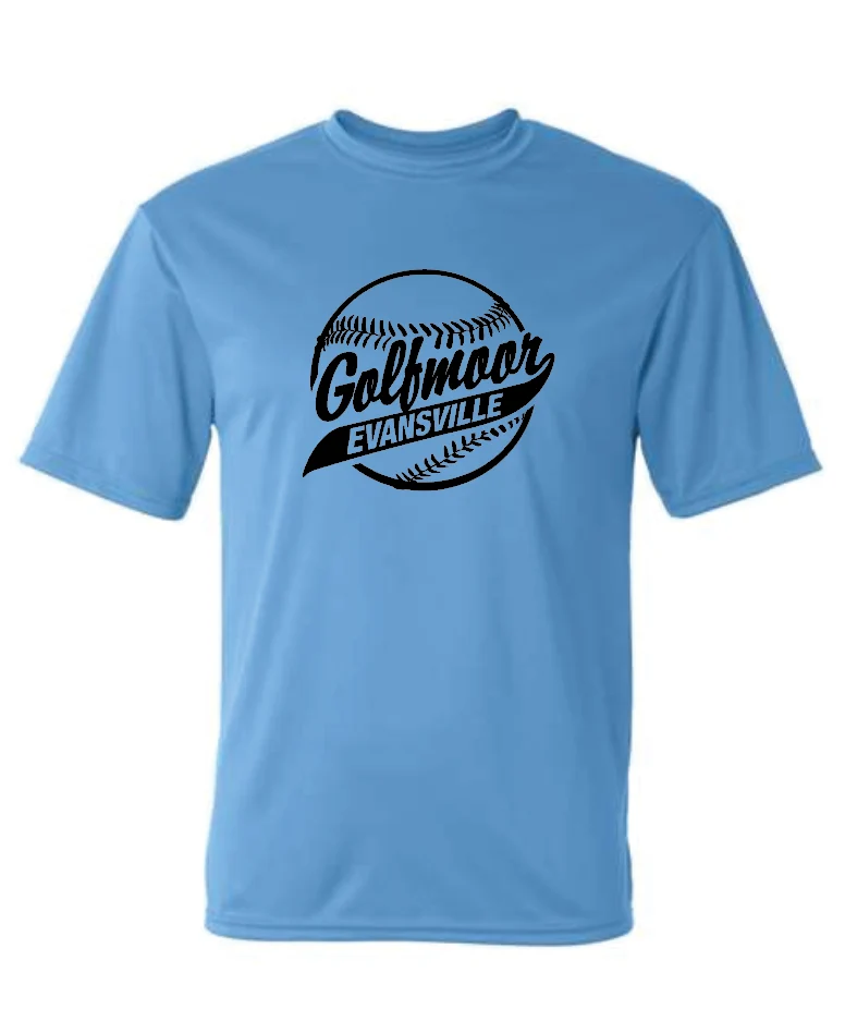 Golfmoor Carolina Blue Team Spirit Dry-Fit