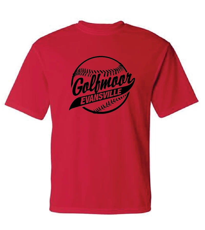Golfmoor True Red Team Spirit Dry-Fit