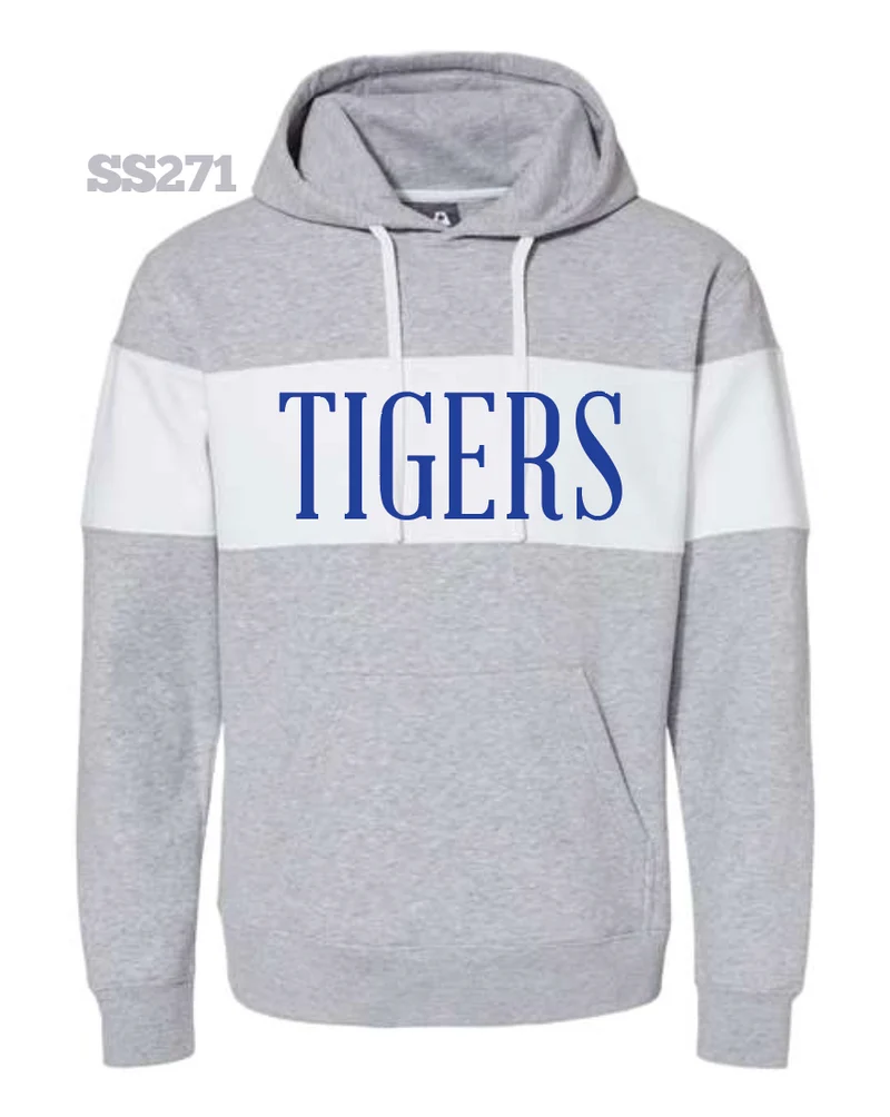 Tigers Colorblocked Hoodie