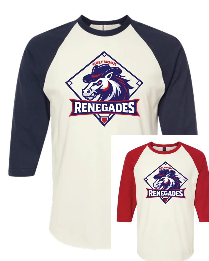 Renegades Logo Raglan