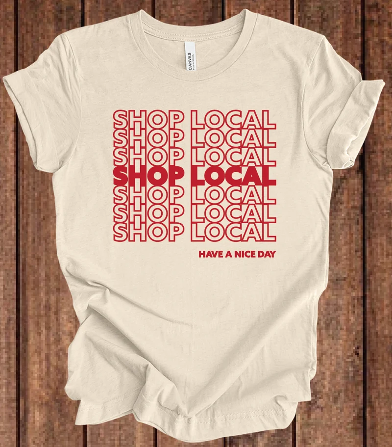 SHOP LOCAL Stacked