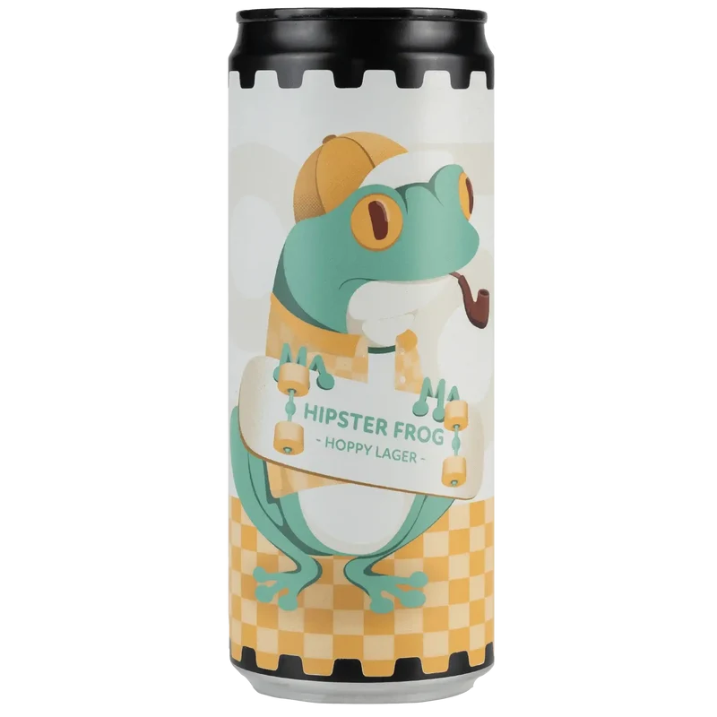 Hipster Frog