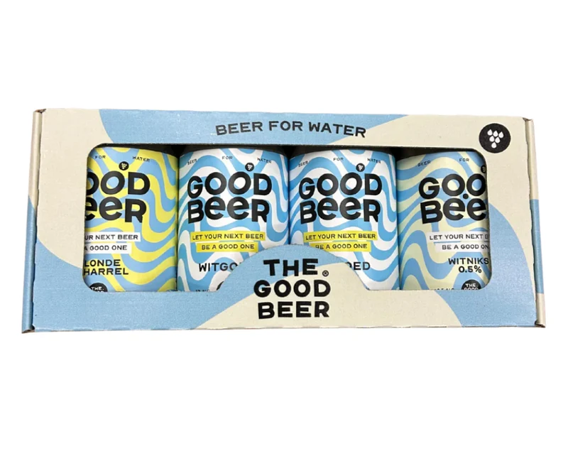 Giftbox 4 Blikken - The Good Beer