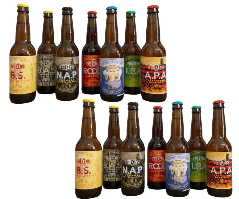 Bierpakket Mix 14 bieren - Brouwerij Friekens