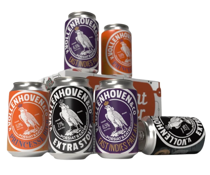 Giftpack Van Vollenhoven 6 Bieren - Brouwerij Poesiat & Kater