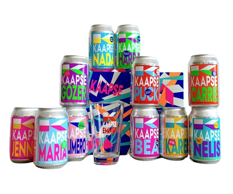 Nice To Meet Ya! Box 11 Bieren + Bierglas - Kaapse Brouwers