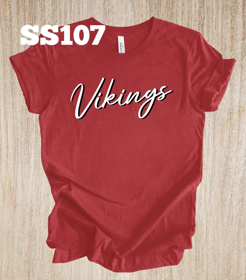 North Posey Vikings Script