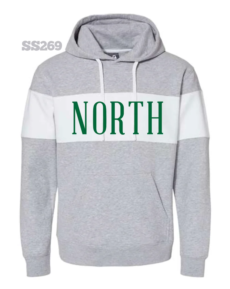 North Colorblocked Hoodie