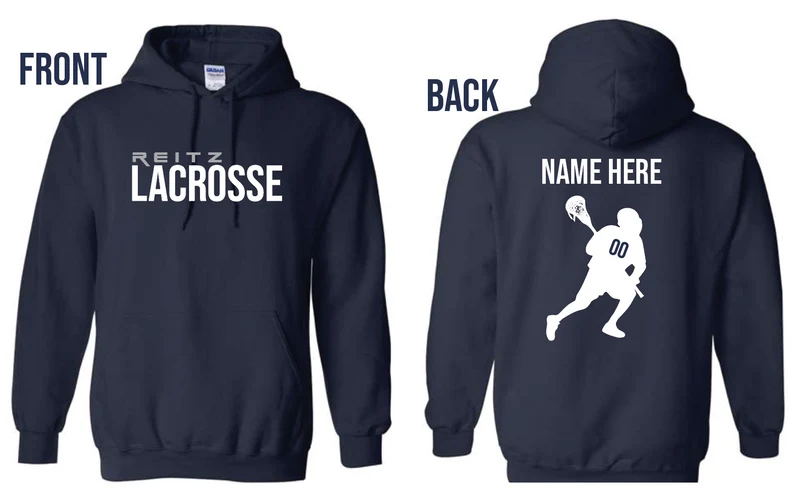 Reitz Lacrosse Option B Hoodie