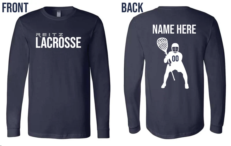 Reitz Lacrosse Option A Long Sleeve