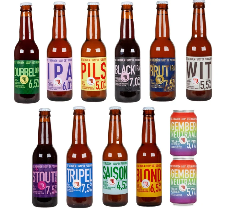 Bierpakket 12 flessen - De 7 Deugden