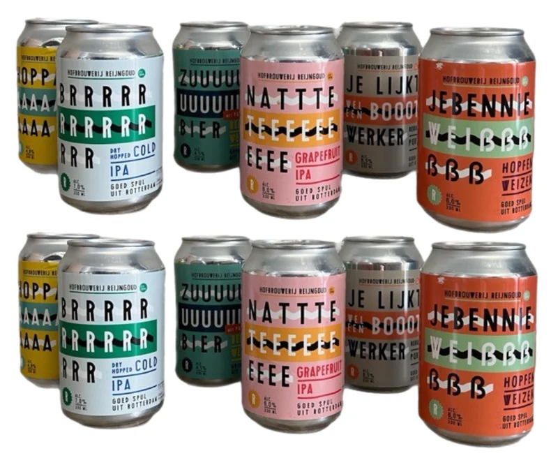 Gewoon goed spul uit 010 Pakket 12 Bieren - Brouwerij Reijngoud